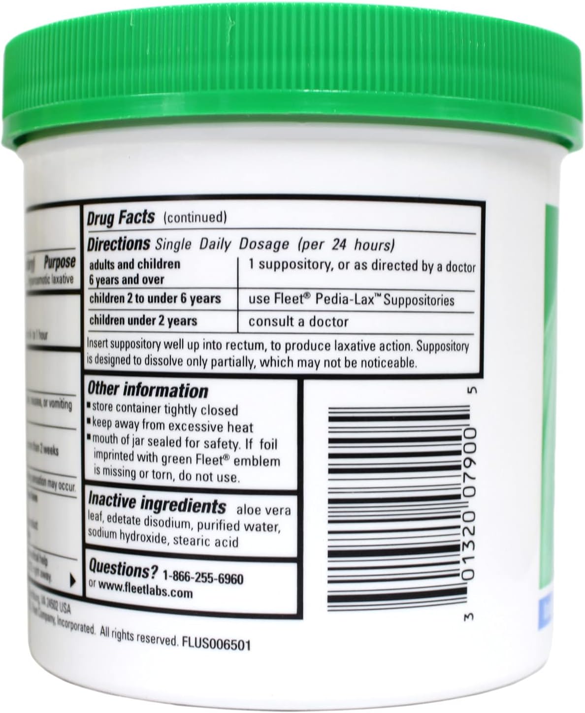 Glycerin Suppositories Adult Laxative 100 Count (Value Pack of 3)