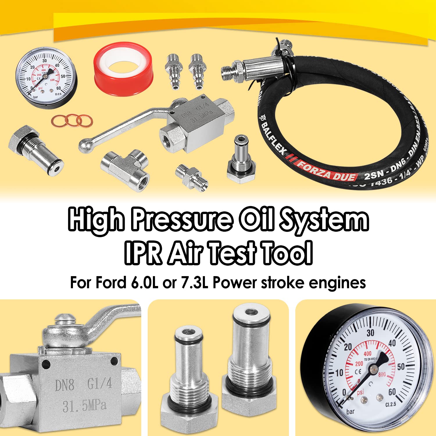 Équipements, Outils De Garage 6.0L Ford Powerstroke High Pressure Oil System IPR