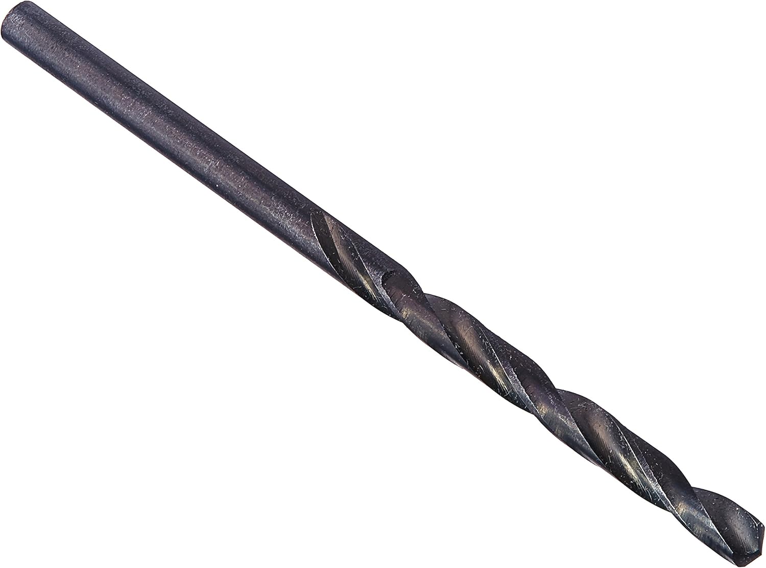 Triumph Twist Drill Co. 011216 1/4 Diameter T1B High Speed Steel Drill, Black Oxide Finish, 12-Pack