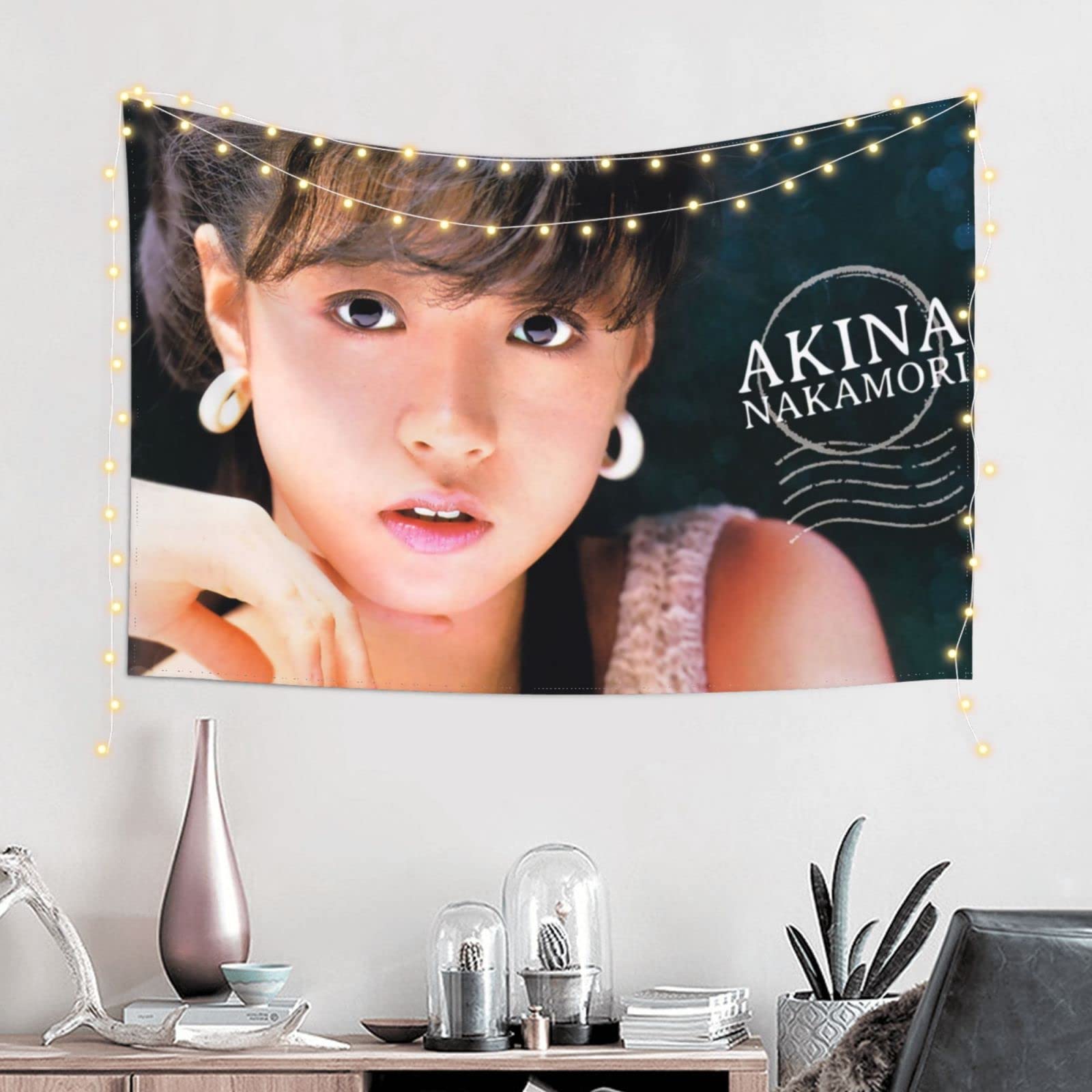 中森明菜　タペストリー Amazon.co.jp: 中森明菜 壁掛け インテリア タペストリー 間仕切り