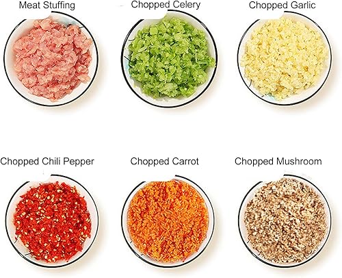 Miniatura 2 de Mini procesador profesional de alimentos recargable por USB para bebé, picador de carne de ajo, chile y cebolla, fabricante portátil de alimentos