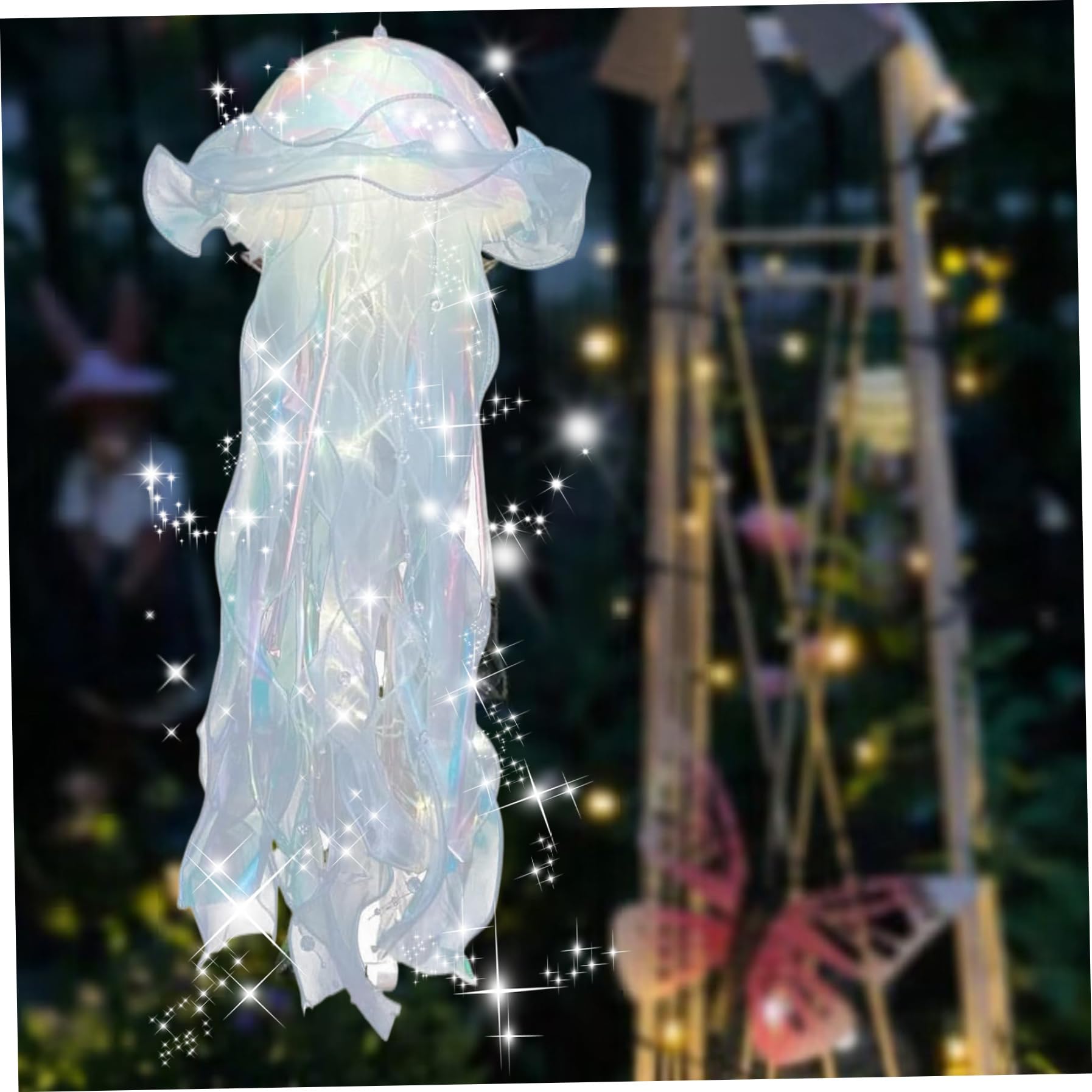 Décoration De Méduses, Lanterne De Méduses, Lumières De Méduse Suspendues, Lampe Mignonne De Méduse, 6,3x17.7 Décor De Méduse Pour La Fête D'anniversaire Party En Mer, Lanterne De Méduses, Lanterne