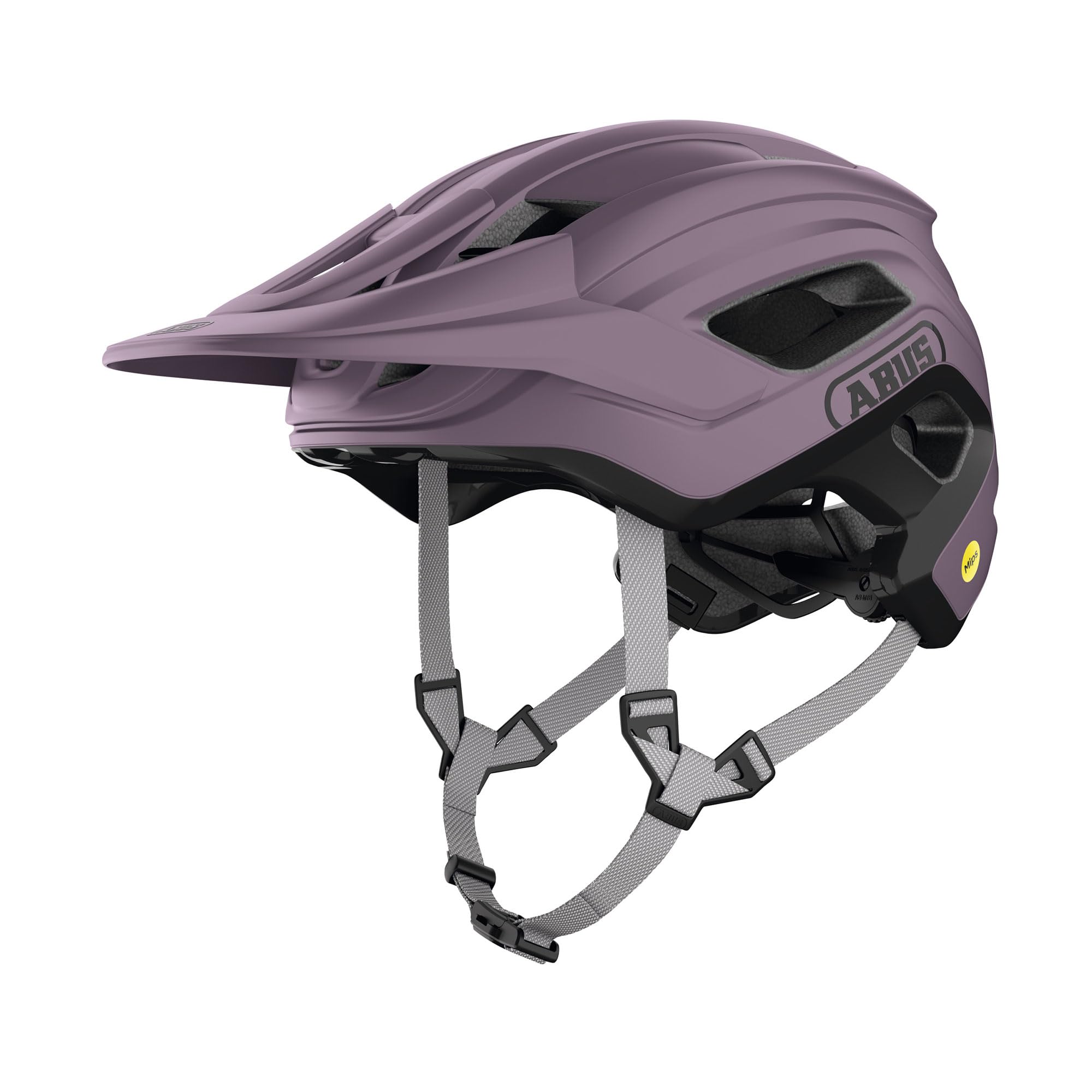 ABUS CliffHanger Mips Kask MTB, ash purple, M