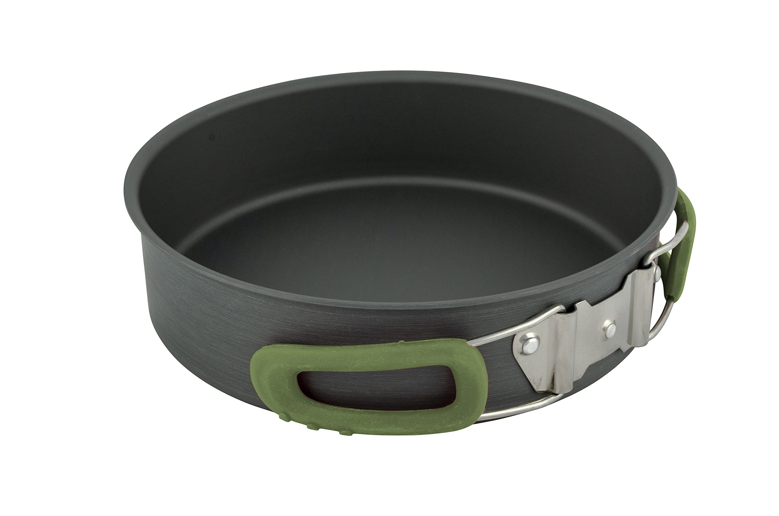 Bo-Camp - Casseroles - Explorer - 4 pcs - Anodisé dur, Anthracite/Rouge