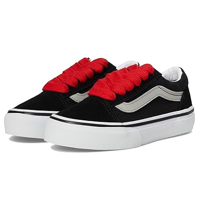 Vans Kids Old Skooltm (Little Kid) Kids Shoes Retro Pop Black/Red