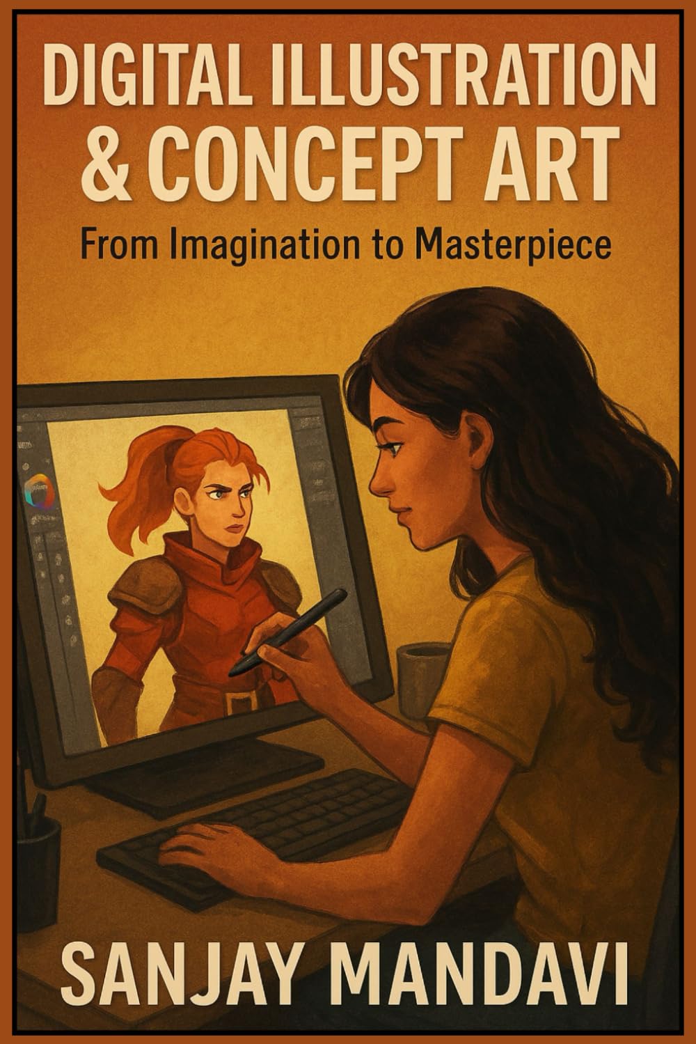 Digital Illustration & Concept Art: From Imagination to Masterpiece: 1 (Technical Skill Books By Sanjay Mandavi)