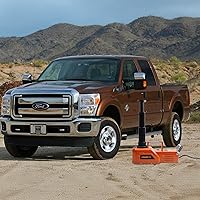 Vista 4 de EAMBRITE 12V DC resistente de 4,5 Toneladas, piso hidráulico Jack con luz LED.