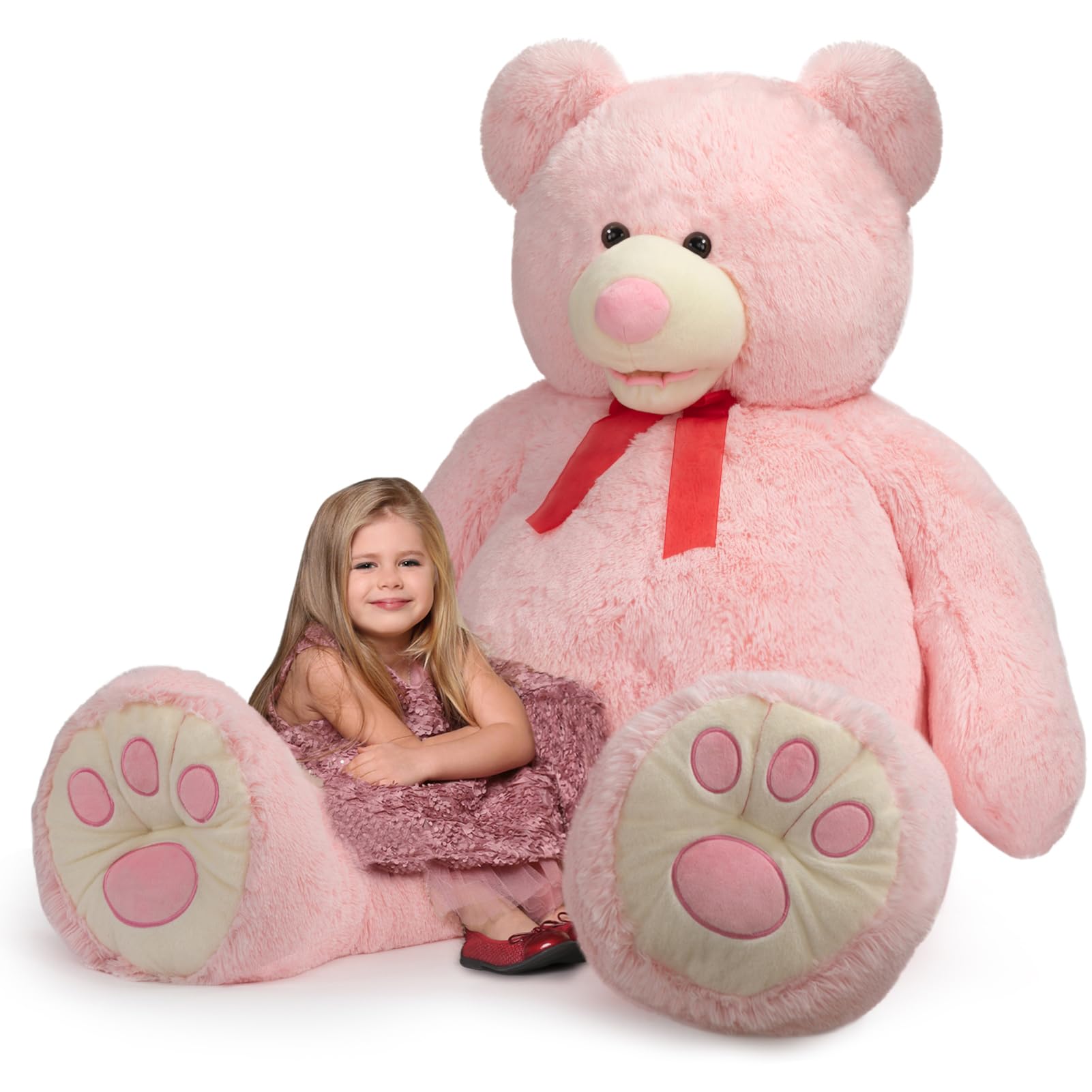 Amazon.com: HollyHOME 5ft Giant Teddy Bear Stuffed Animal Huge