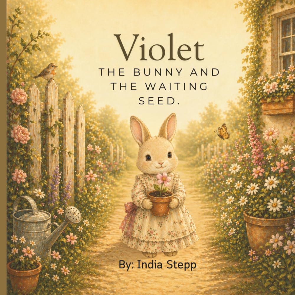 Violet the Bunny and the Waiting Seed.: A Gentle Story About Patience and Growing