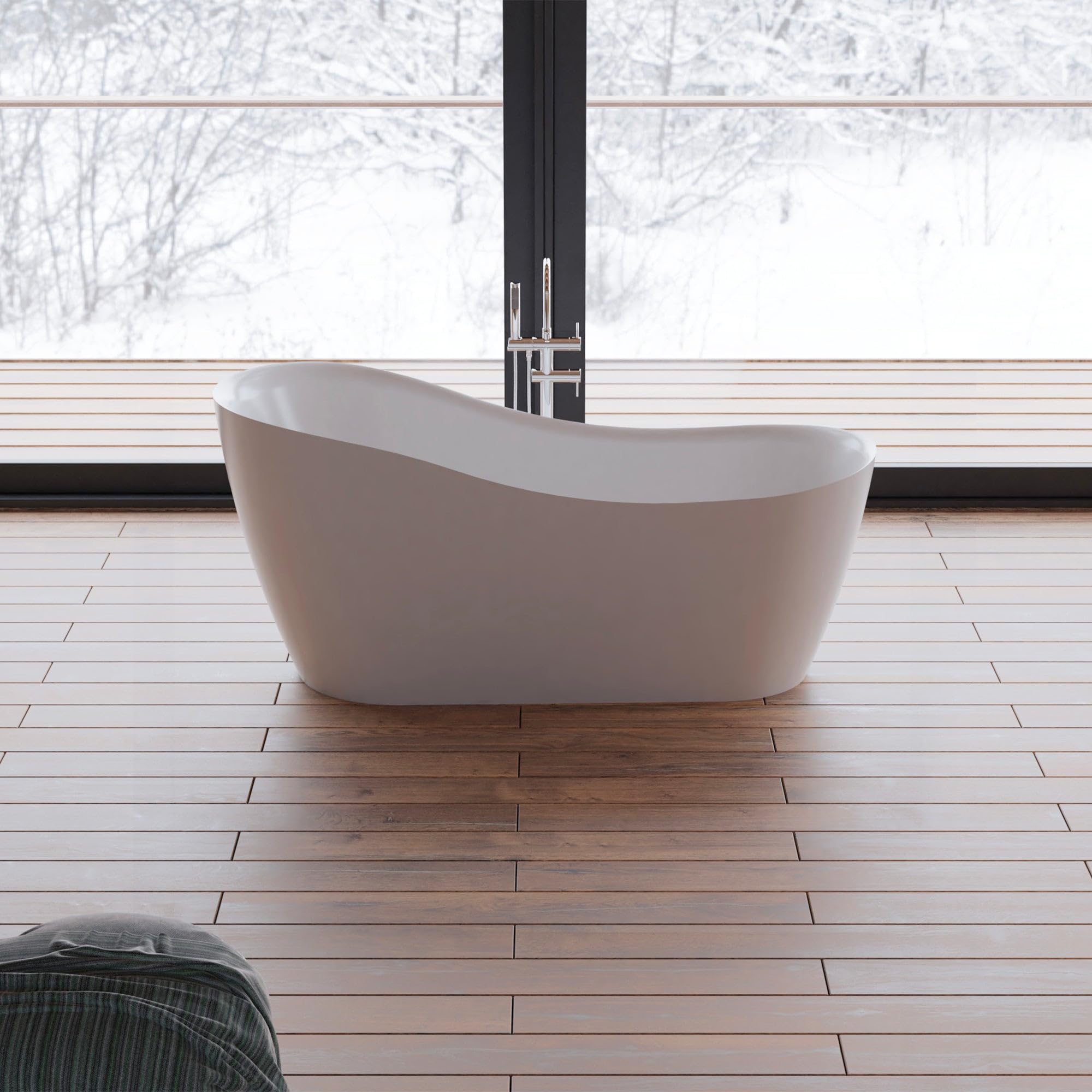 SPALINA Jazz - Bañera exenta Rectangular L. 170 x l. 78 cm