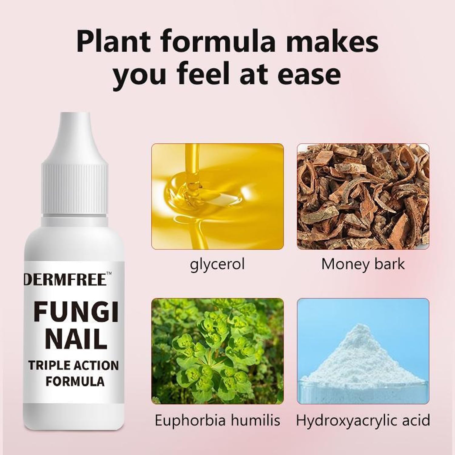 Trattamento per Funghi delle Unghie dei Piedi Extra Forte, Soluzione Antifungina per Unghie dei Piedi o delle Mani, Formula a Tripla Azione per Rimuovere i Funghi, Riparare e Rinnovare le Unghie