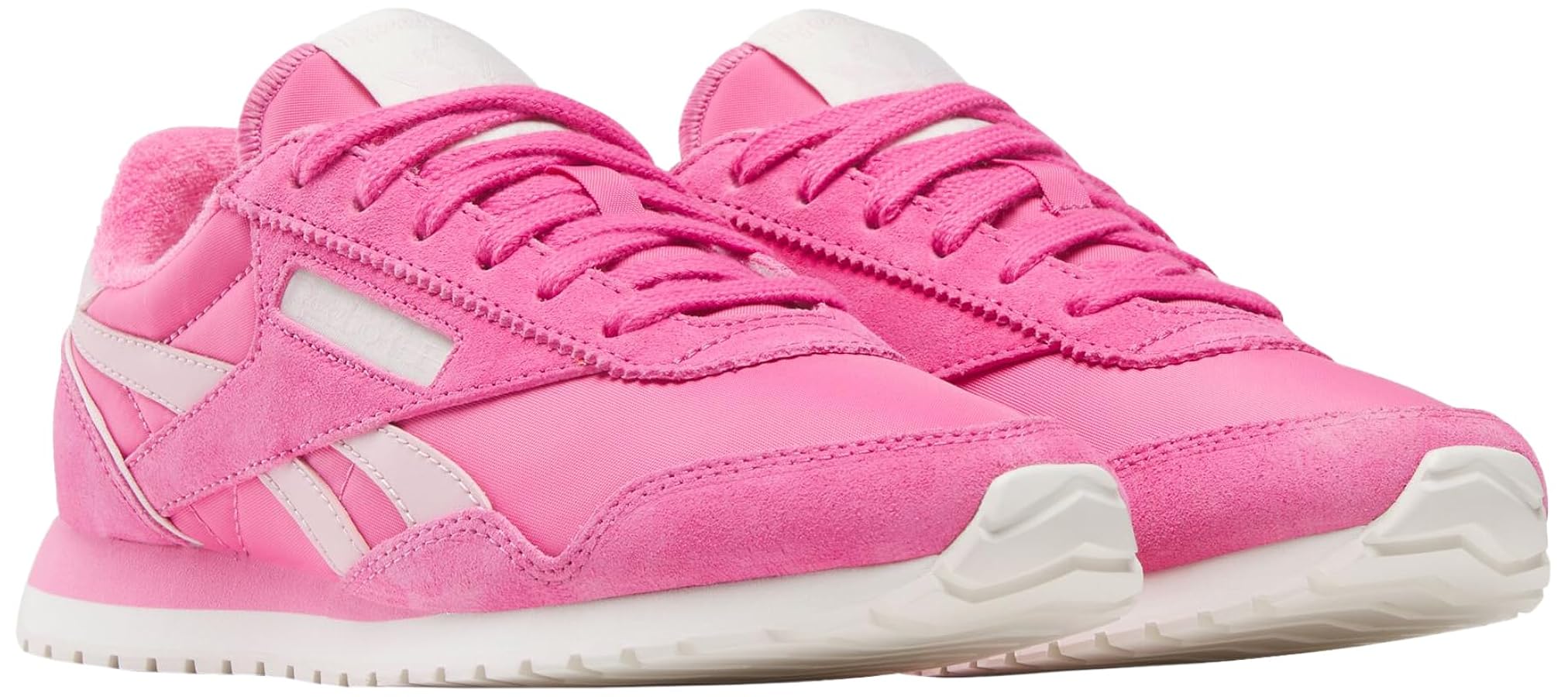 Amazon.com | Reebok Women's Low-Top Sneakers, Pink White, 5