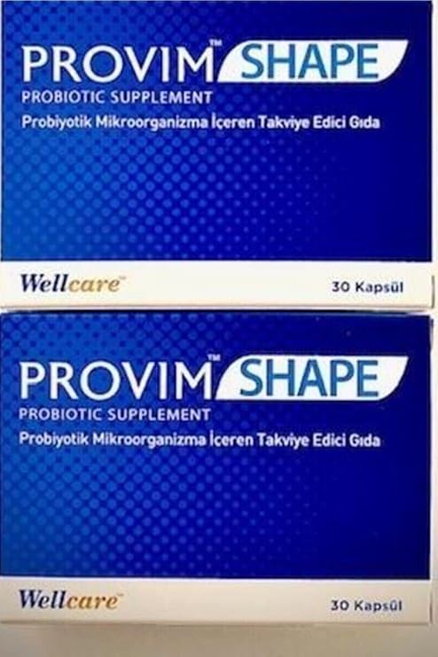 Wellcare Provim Shape Probiotic 30 Capsules*2 Pieces 103219-2-2