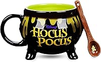 Vista 3 de Disney Hocus Pocus - Taza cambiante de color con cuchara