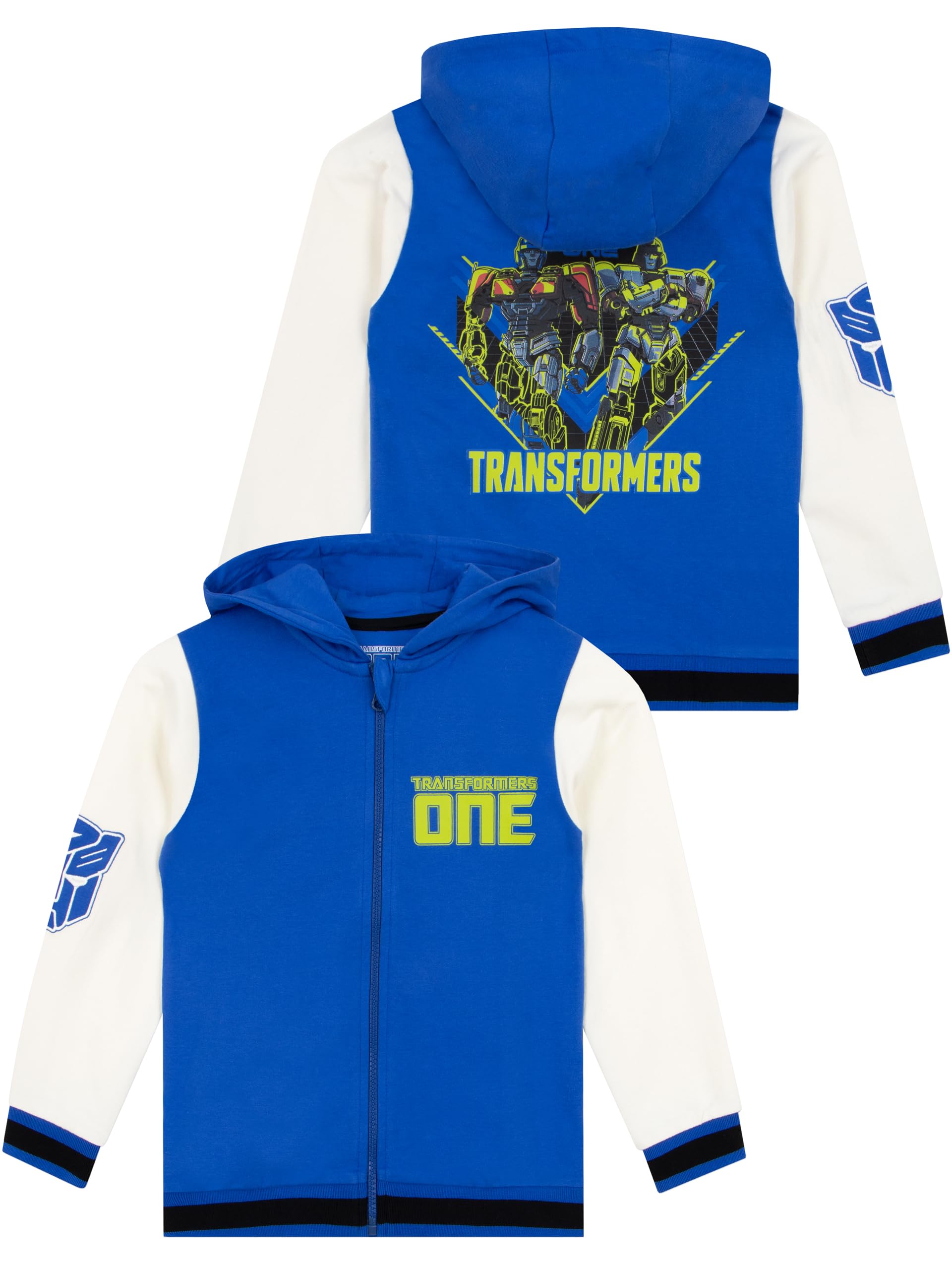 Transformers Boy's Hoodie - Optimus Prime - Size 3-4 Years - Blue