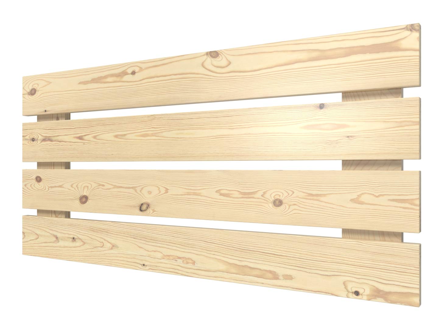 LA WEB DEL COLCHON Cabecero Madera Rústica Lombardía Cama de 90 (100 x 50 cm) Barnizado Natural – Cabecero de Cama Juvenil y Matrimonio Cabezal Estilo Nórdico