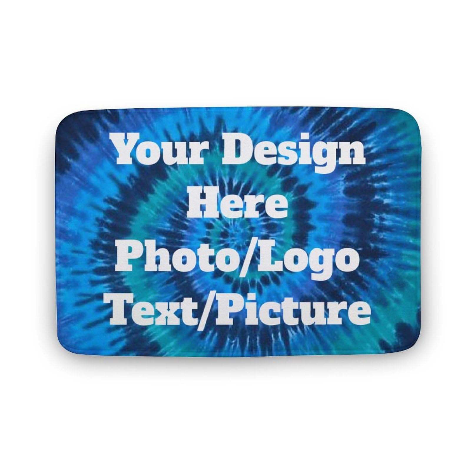 Custom Mat Personalized Bath Rugs Design Your Own Doormats add Photo Text Non-Slip Rugs for Home Bedroom Bathroom