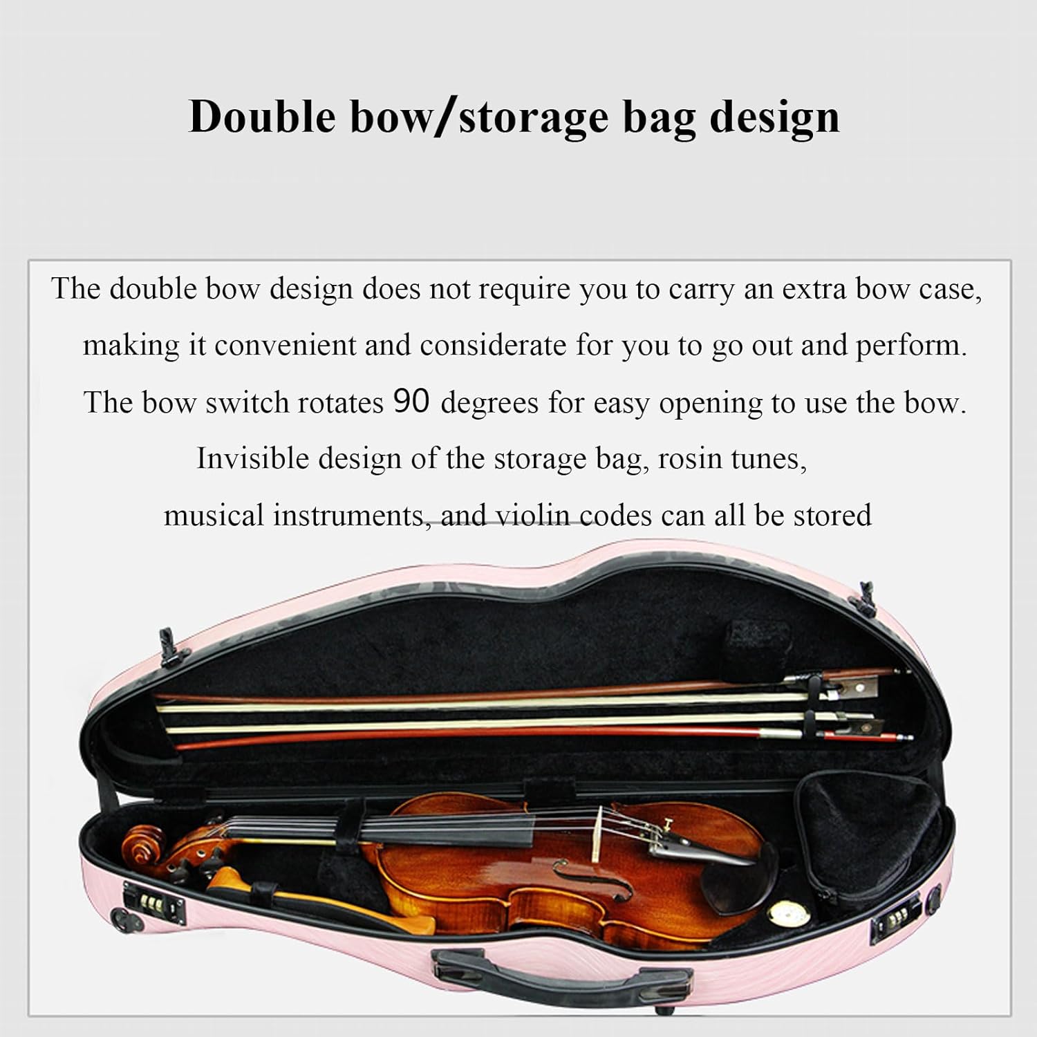 Amazon.co.jp: ZXHFSH 4/4 フルサイズバイオリンケース