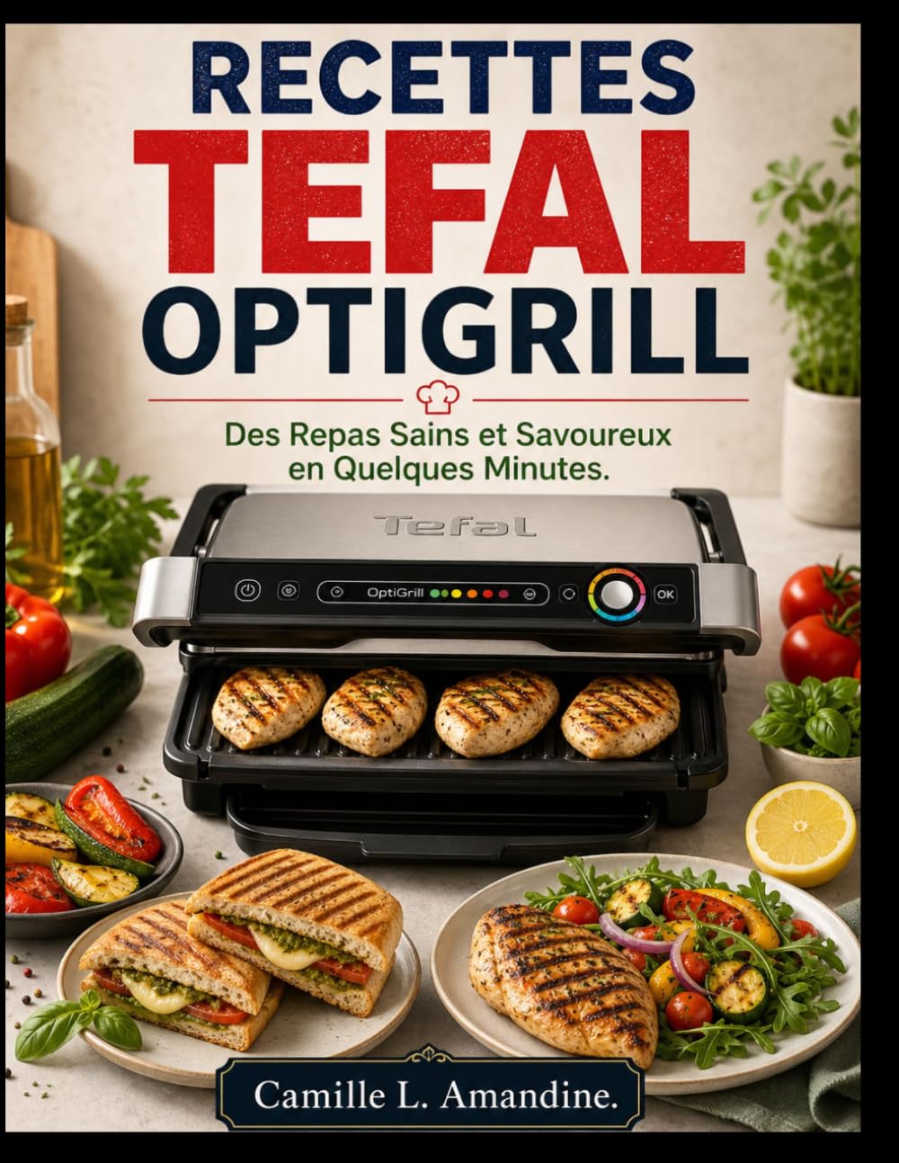RECETTES TEFAL OPTIGRILL: Des Repas Sains et Savoureux en Quelques Minutes.
