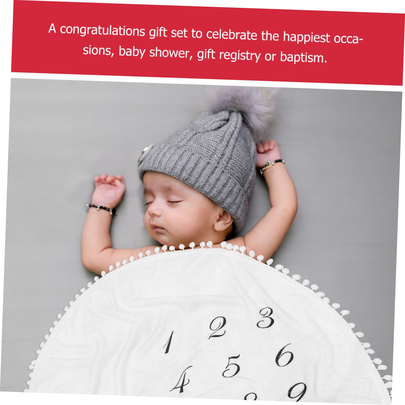 Vaguelly Manta para Bebés Recién Nacidos de Franela en Color Claro Diseño de Lunares para Fotografía y Shower, Envoltura Espaciosa y Cómoda para Niñas