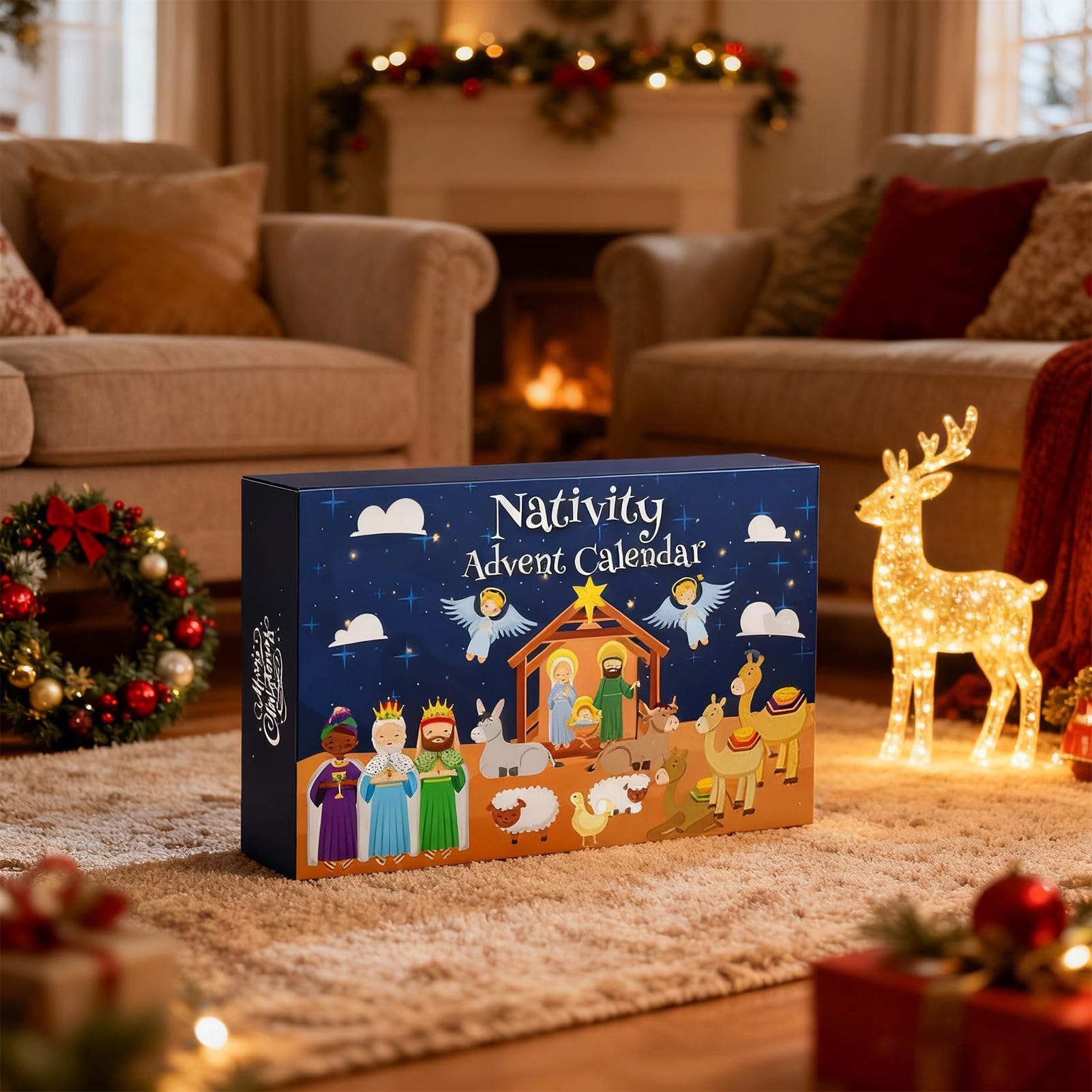 Calendario 'Avvento Di Natale 2025 Piccola Decorazione D'Interni