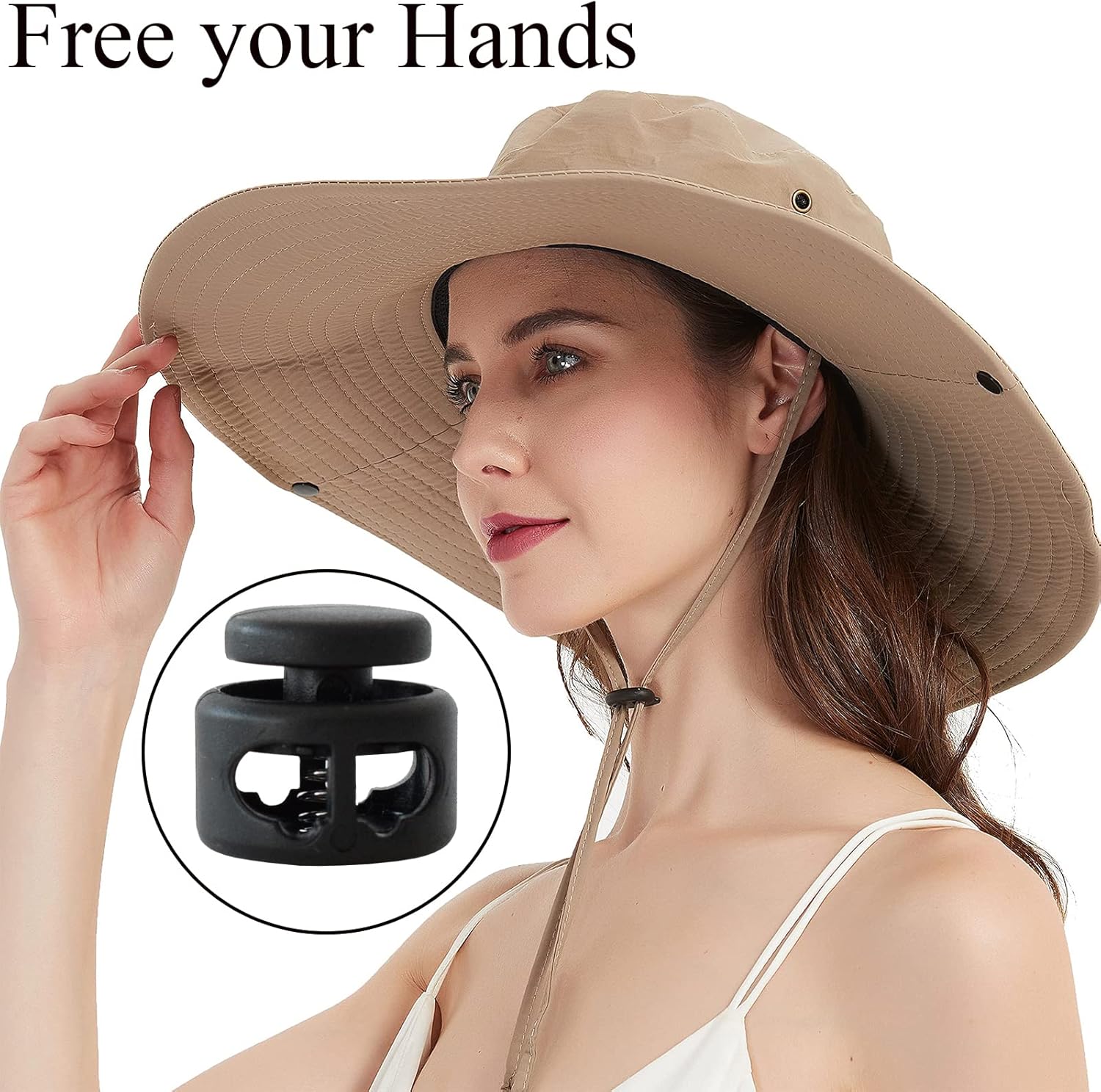 J.CARP Plastic Cord Locks End Spring Toggle Stopper, Elastic Cord Adjuster - Image 4