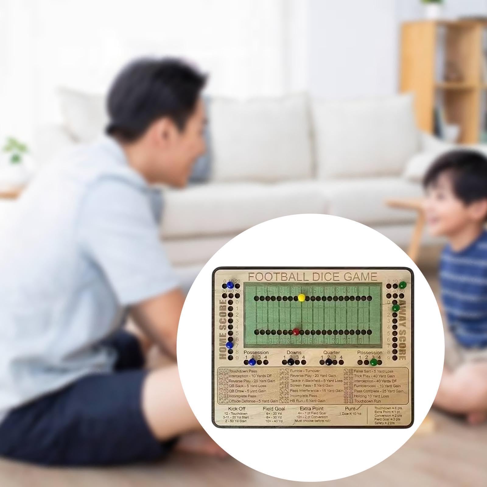 Milageto Juego de Mesa de Fútbol, ​​Juegos de Dados, Educación Infantil, Juego Familiar, Juguete Interactivo para Niños.