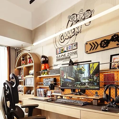 Miniatura 5 de Accesorios de juego para decoración de habitación, regalos geniales para jugadores, hombres, adolescentes y niños de 8 a 12 años, divertido letrero