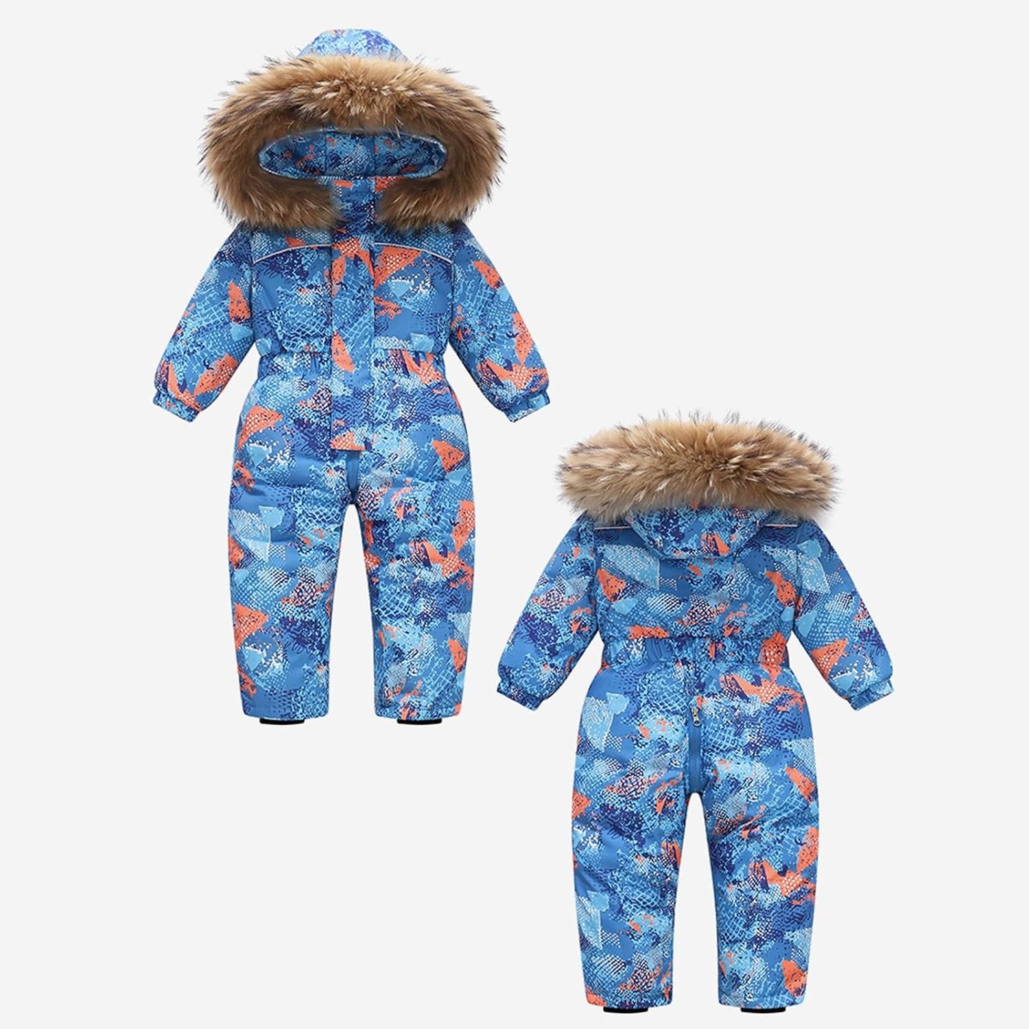 Toddler Snow Suit for Kids 2025 Warm Windproof Waterproof Winter Coats and Trendy Snow Pants Snowboarding Snowsuit