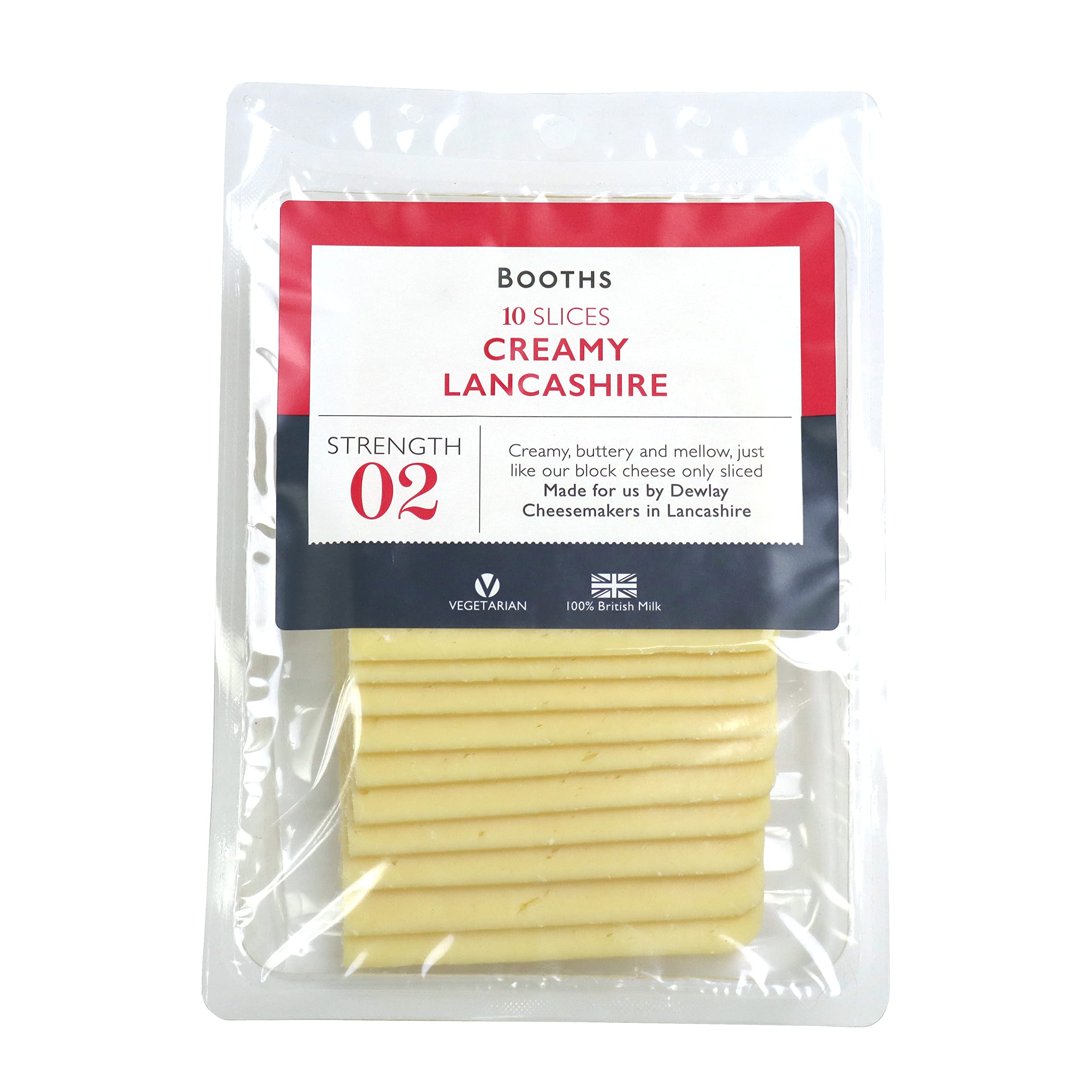Creamy Lancashire Cheese Slices, 10 slices
