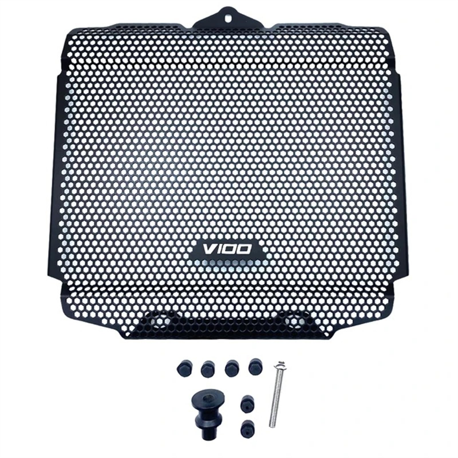 Générique Accessoires de Moto Grille de Protection de radiateur Réservoir d'eau Couvercle de Refroidisseur d'huile Protection Compatible avec Guzzi V100 Mandello 2023 2024