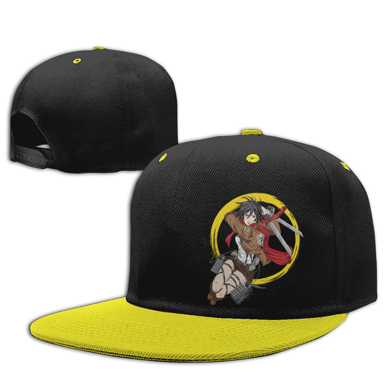 Amazon ミカサ 進撃 の巨人 野球帽 キッズ帽子 おしゃれ 刺繍 ツバ付きキャップ 子供 夏 Uvカット 紫外線対策 日よけ帽 コットンハット アウトドア スポーツ お出かけ用 帽子 Yellow 005 スポーツ アウトドア