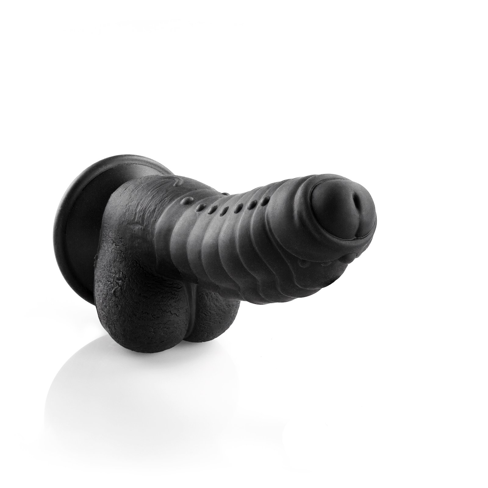 „STEP BY STEP“ — Dildo realista de silicona de 18,0 cm — La VENTOSA proporciona una FIJACIÓN PERFECTA y permite su uso SIN MANOS — Dildos eróticos Magic Wand para juegos sexuales anales y vaginales