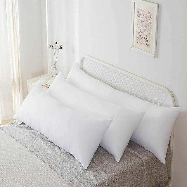GB TEXTILE Full Body Pillow Orthopaedic Bolster Support Pillow Long Bed Head & Leg Support Pillows (SMALL DOUBLE 4FT(18X48))