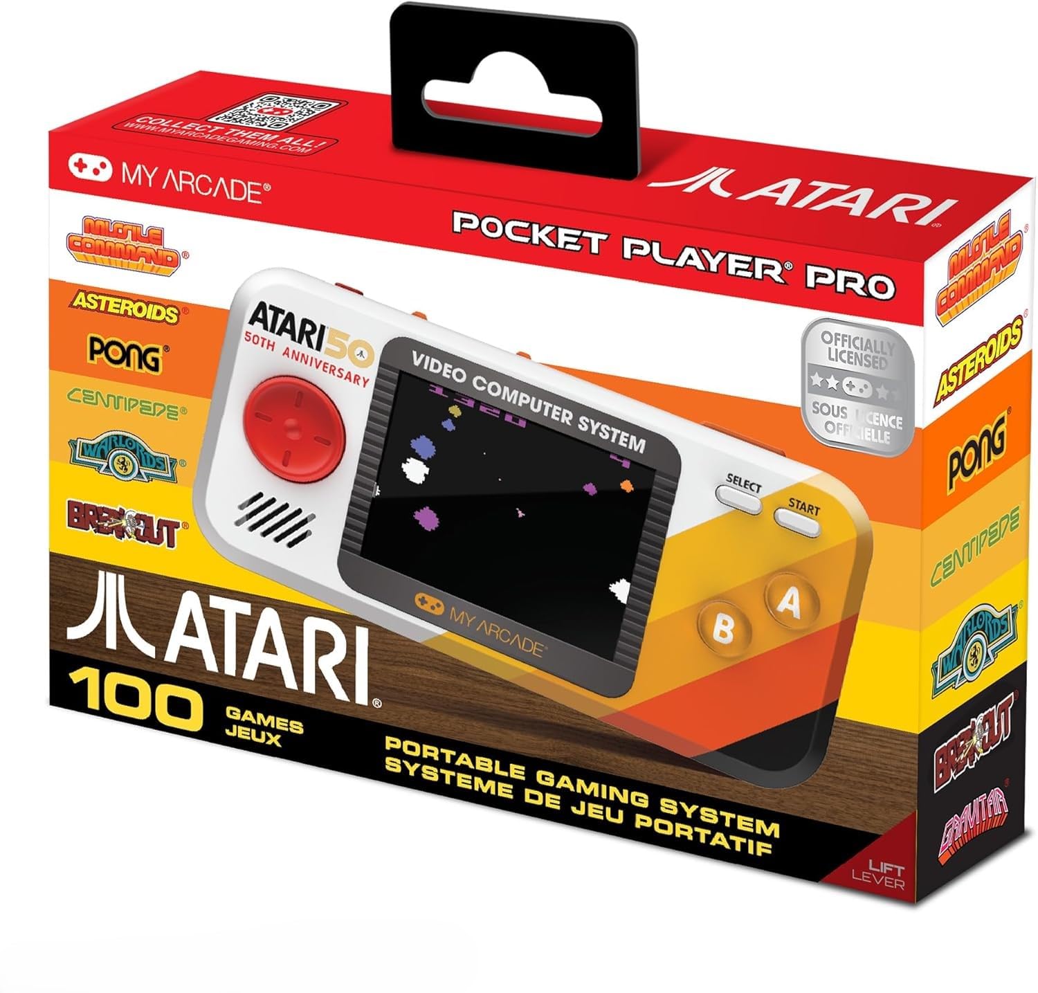 My Arcade Atari Pocket Player-Console