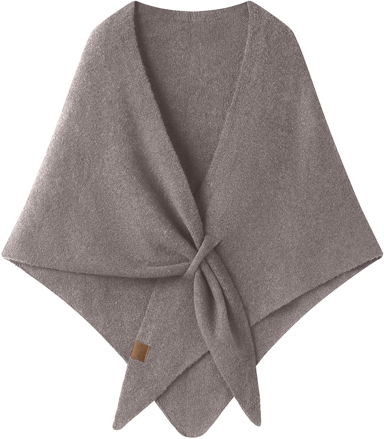 Poncho Femme Châles Echarpe Cachemire Chaud Cape Polaire Echarpes