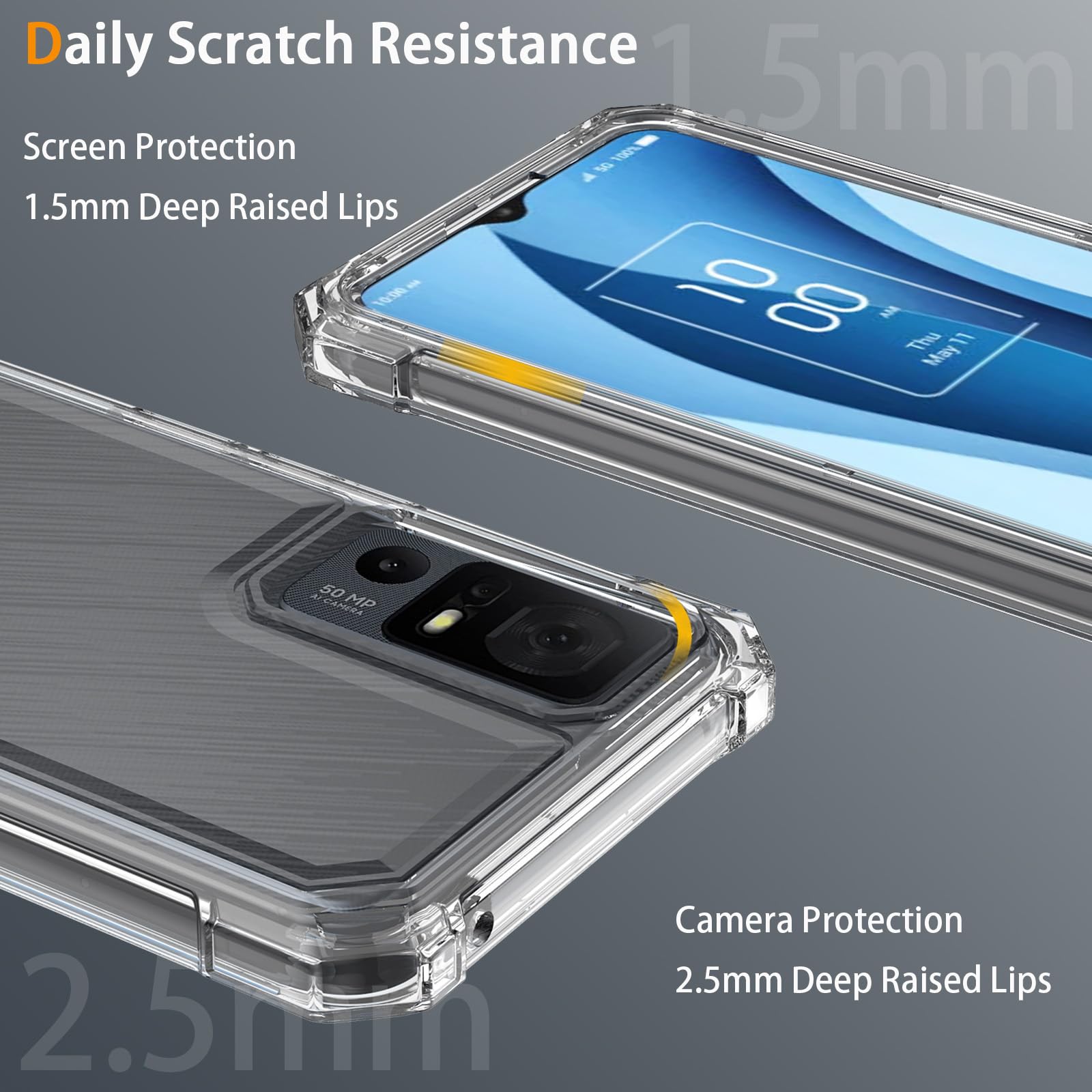 FLYING FLIER Funda Para TCL 40XE 5G, TCL 40 XE, Hermosa Funda De Mariposa Bailarina Para TCL 40XE Delgada Y Suave TPU A Prueba De Golpes, Funda Protectora Para Niñas Y
