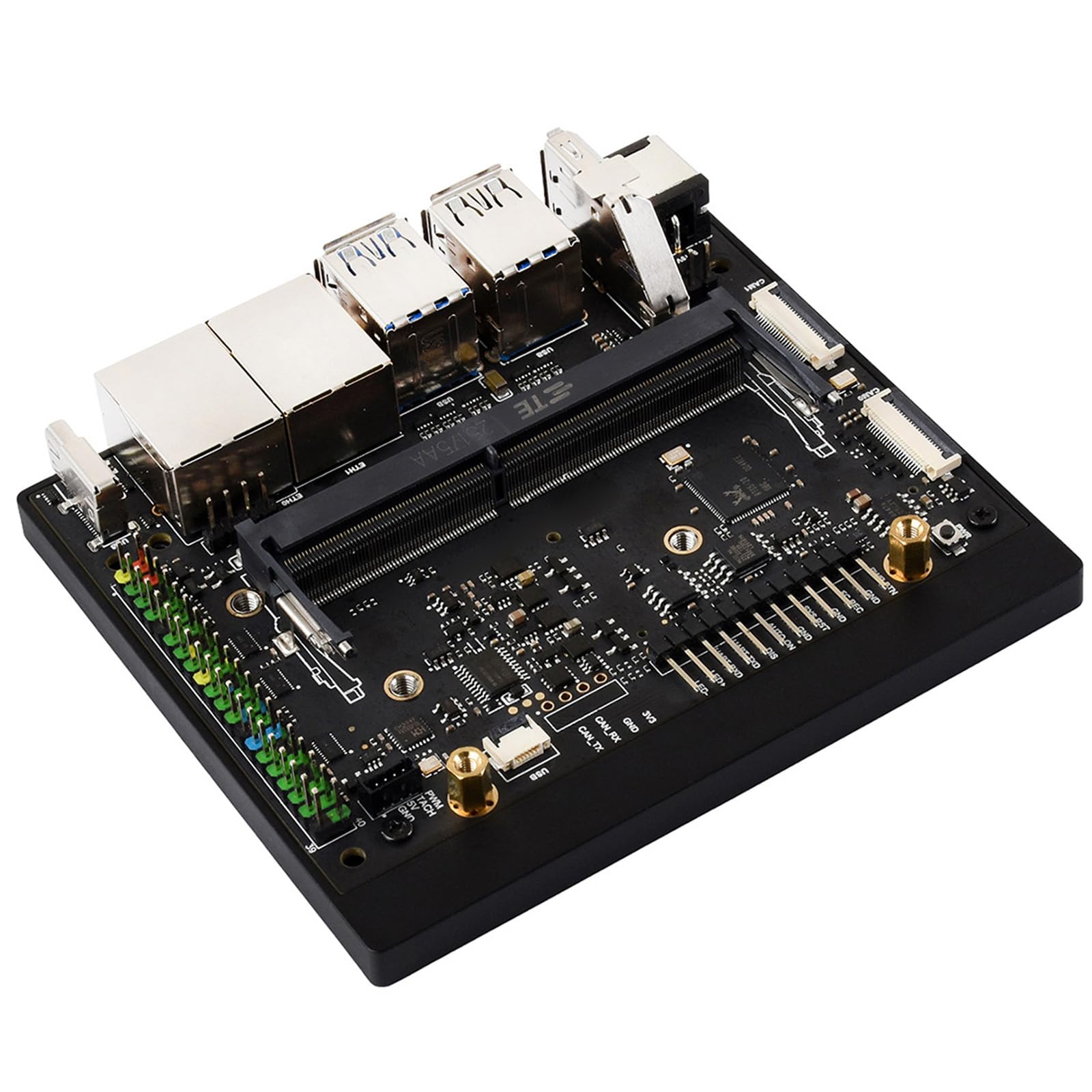 Base de port Ethernet pour carte Orin Expand 2 canaux Orin/carte de développement