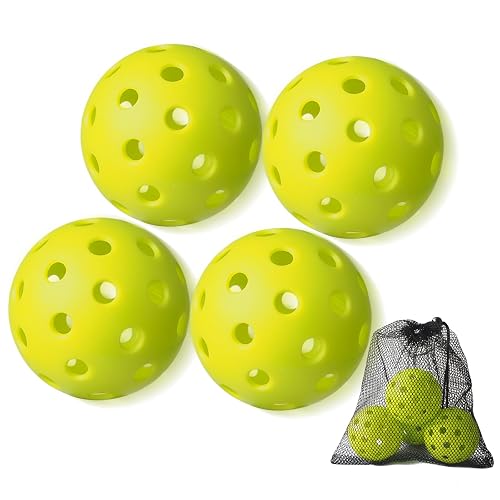 YHLOJIX 4 Pack Outdoor Pickleball Balls product photo (Pickleball Balls) — ScooterReviewPro review