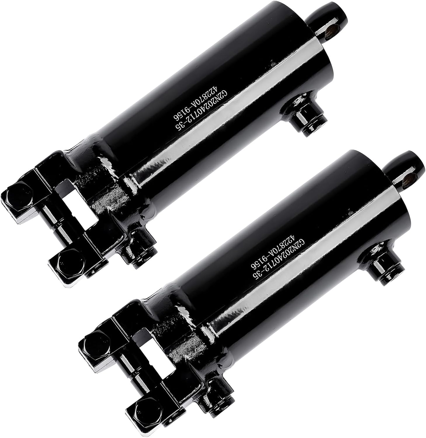 Power Steering Cylinder Replacement for Massey Ferguson 265 285 670 690 275 High Precision Direct Fit Durable Construction Tractor Farm Machinery Fit Compact Utility Tractors Agricultural Operators