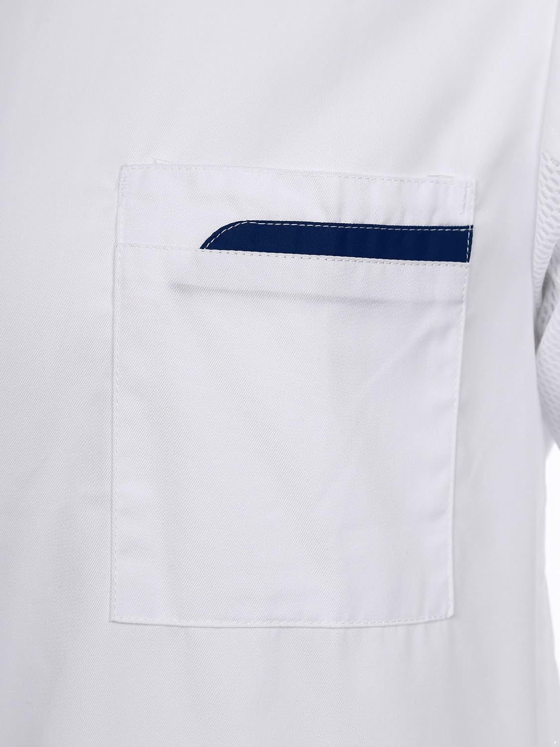 Unisex Chef Coat Kitchen Short Sleeve Chef Jacket Restaurant Hotel Kitchen Uniform for Men and Women