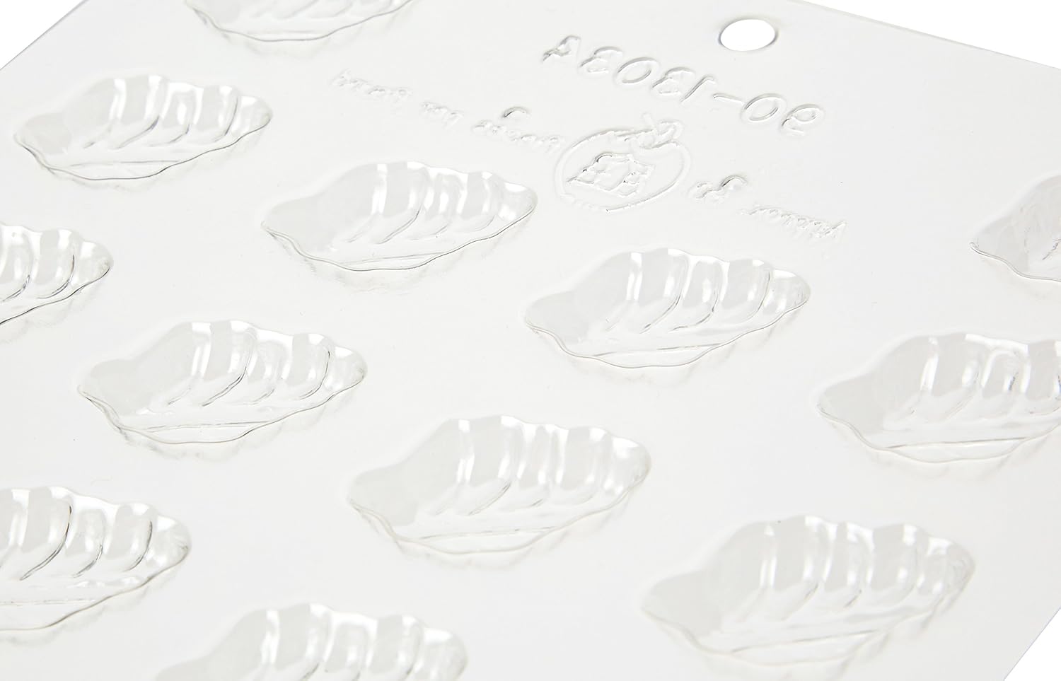 Silikomart 70.215.99.0060 90/13034 Chocolate Mould Leaf Shape PET Transparent