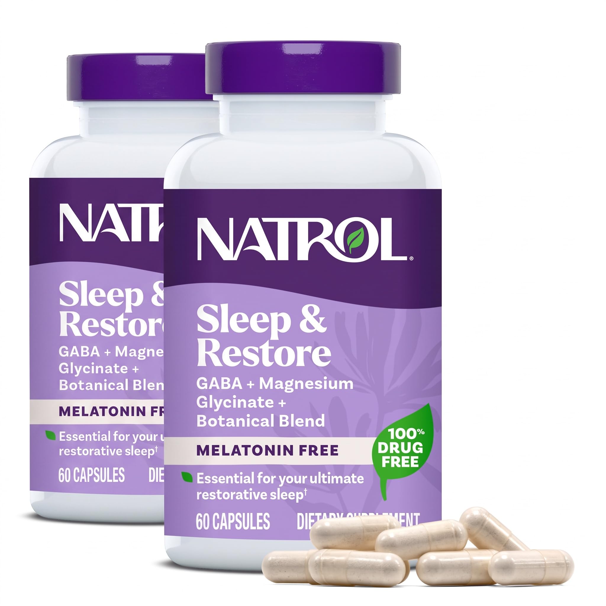 Natrol Sleep & Restore Magnesium Glycinate Blend Gummies, Cherry, 60 Count — Amazon image 9