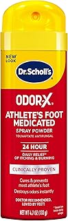 Lotrimin Miconazole Nitrate and Dr. Scholl's Athlete's Foot Medicated Spray Powder Bundle, 4.6 and 4.7 Ounce