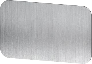 SetPower Thin Metal Plate with 3M Adhesive - Fits Magnetic Battery, Car Fridge Accessory, 1 Rectangular, 7.16”x 6.29"