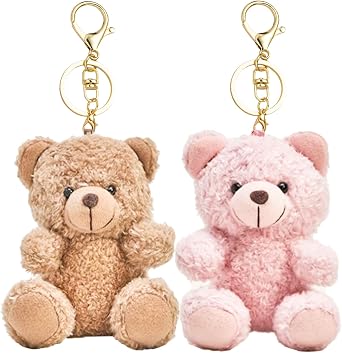Bear keychain for Bag Charms, Gift for Womens Purse Handbag, Backpack Accessories