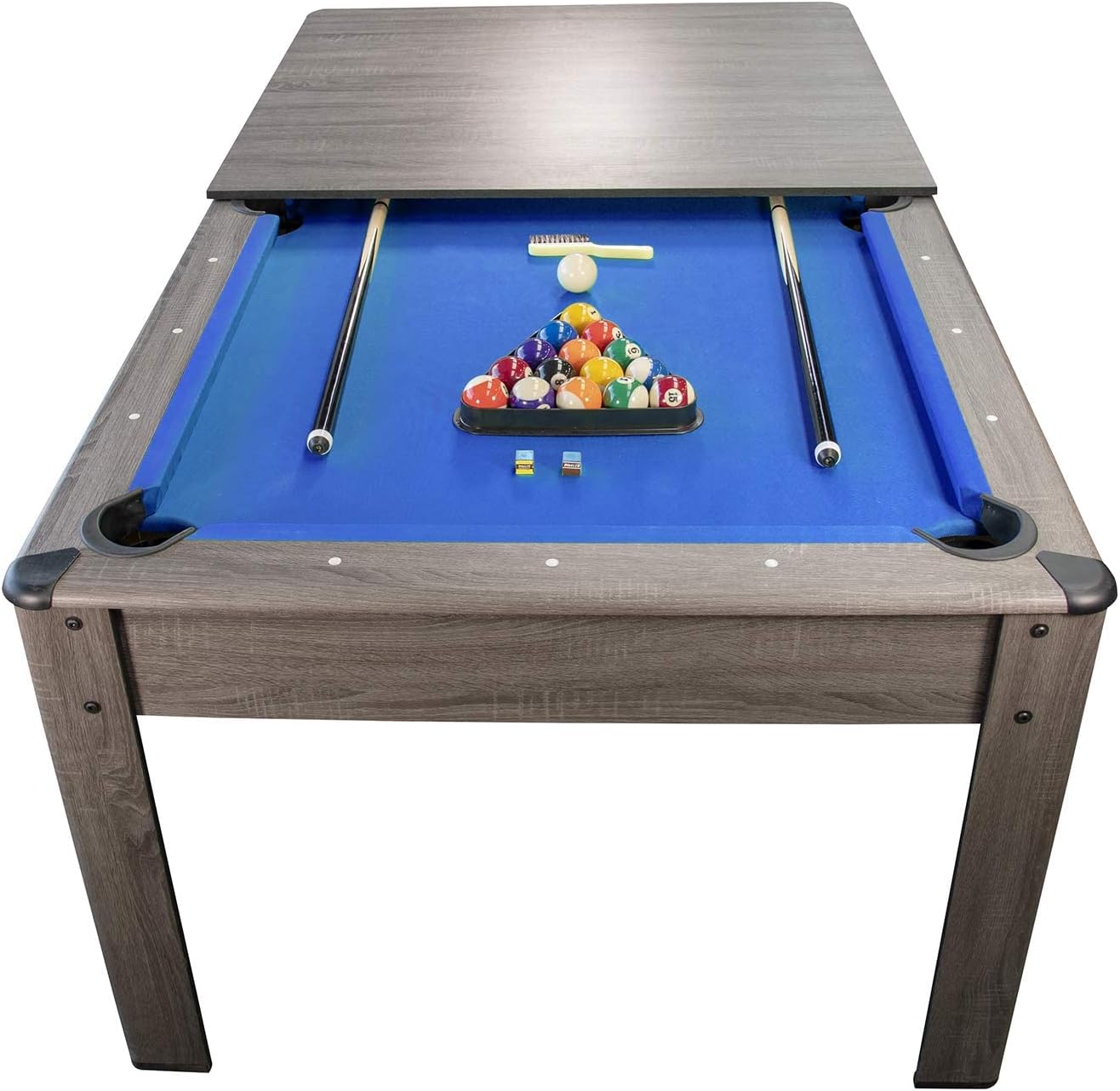 Play4Fun Table de billard 206.5 x 116.5 x 80 cm pas cher Play4Fun Table de billard 206.5 x 116.5 x 80 cm pas cher