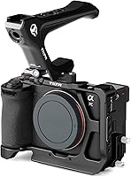 Vista 2 de Tilta Kit base para a7C II / a7C R Incluye: jaula de cámara completa Placa base LWS Mango superior OTAN varillas de 0.591 in Accesorio