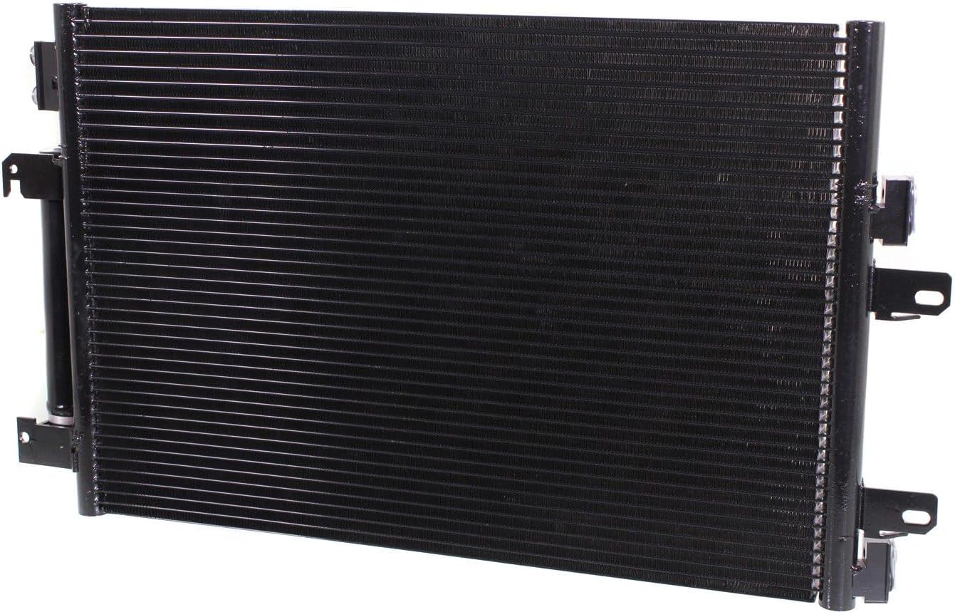Go-Parts - A/C Condenser for Jeep Patriot 2007-2017, Automatic Transmission with Transmission Oil Cooler, Type 1, with Drier, Replacement 2008 2009 2010 2011 2012 2013 2014 2015 2016