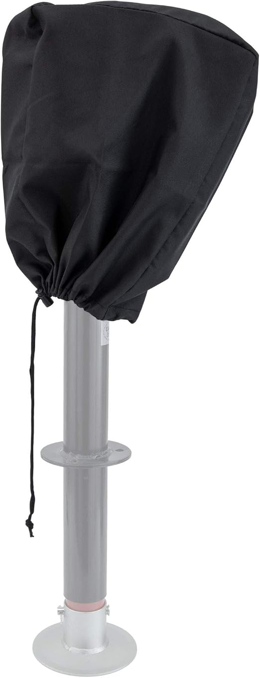 RecPro RV Electric Tongue Jack Cover | Universal Protective Cover for Electric Jacks